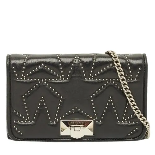 Pre-owned Leather Shoulder Bag - Jimmy Choo Pre-owned - Modalova