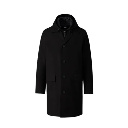 Mathias 3-in-1 Balmacaan Coat with Removable Down Liner - Mackage - Modalova