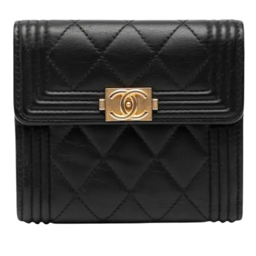 Pre-owned Leather Wallet - Chanel Vintage - Modalova