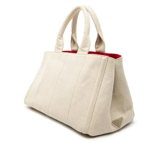 Pre-owned Canvas Tote - Prada Vintage - Modalova