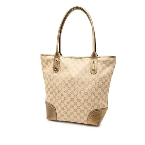 Pre-owned Canvas Tote - Gucci Vintage - Modalova