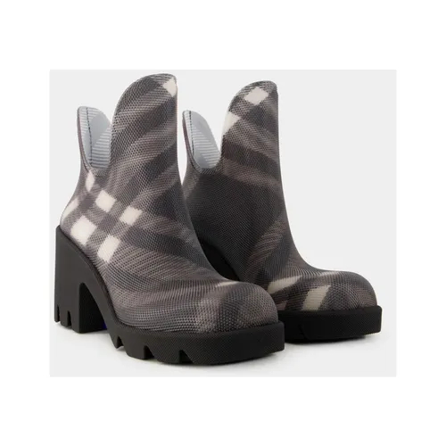 Marsh Heel Ankle Boots - Burberry - Modalova