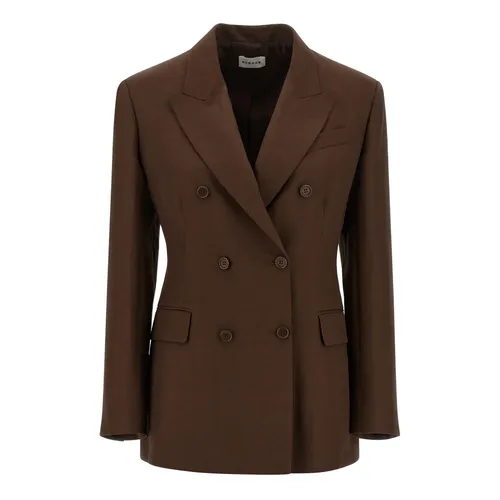 Raisa Double-Breasted Blazer - P.a.r.o.s.h. - Modalova