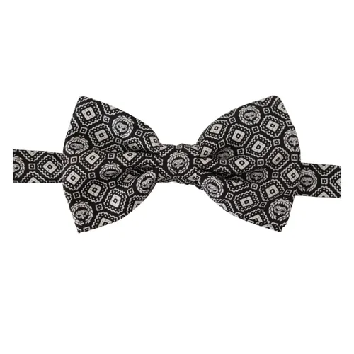 Silk Adjustable Neck Papillon Tie - Dolce & Gabbana - Modalova