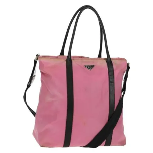Pre-owned Nylon Tote Bag - Prada Vintage - Modalova