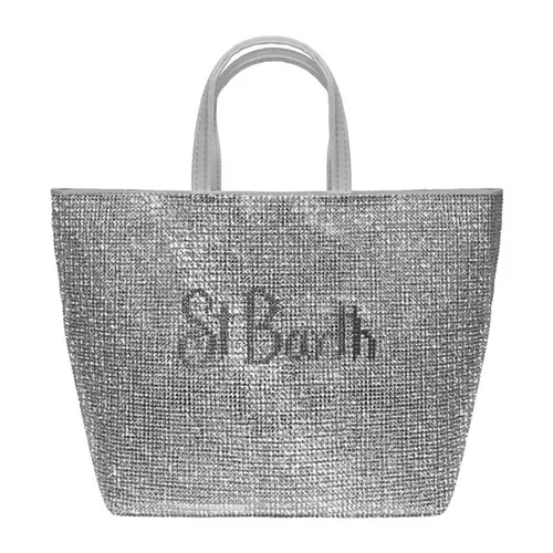Mini Bag with Rhinestones - MC2 Saint Barth - Modalova