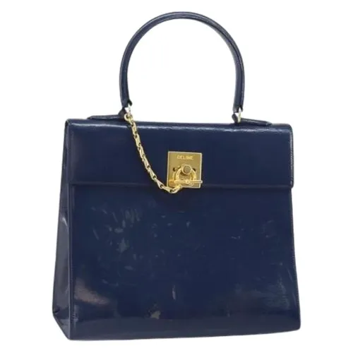 Pre-owned Leather Handbag - Celine Vintage - Modalova
