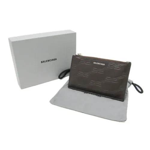 Pre-owned Leather wallets - Balenciaga Vintage - Modalova