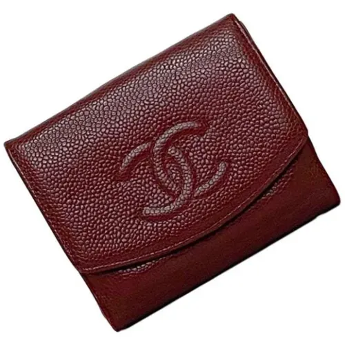 Pre-owned Leather Wallet - Chanel Vintage - Modalova