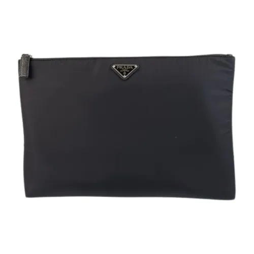 Pre-owned Nylon clutches - Prada Vintage - Modalova