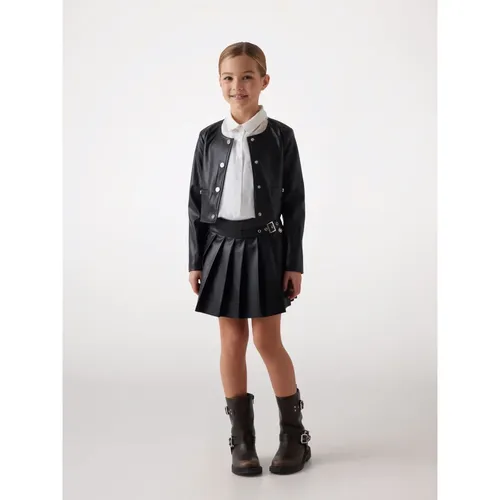 Faux Leather Biker Jacket - Guess - Modalova