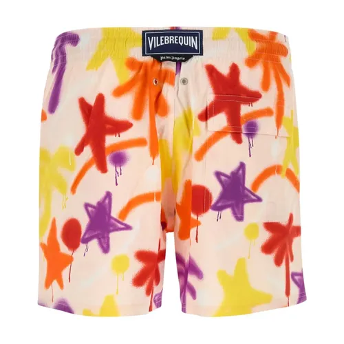 Printed Nylon Swimming Shorts - Vilebrequin - Modalova