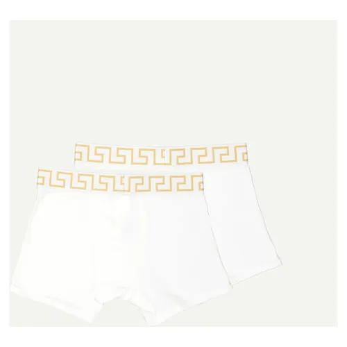 Long Boxers Set, Medusa Greca Emblem - Versace - Modalova