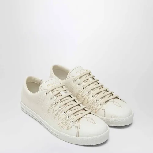 Beige Low-Top Sneakers - Prada - Modalova
