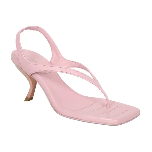 Pink Sandals Open Toe Slingback - Gia Borghini - Modalova