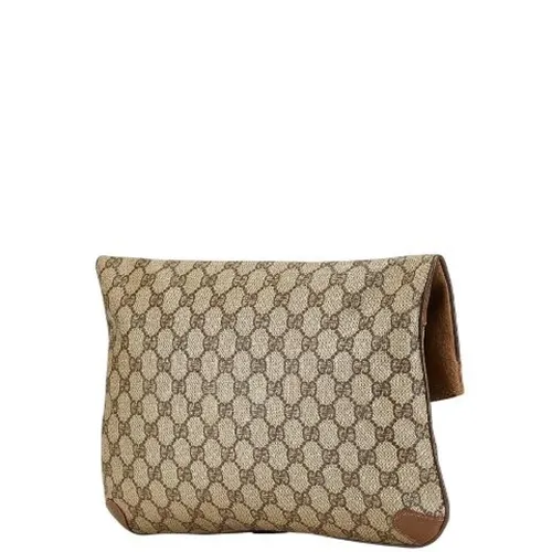 Pre-owned Canvas clutches - Gucci Vintage - Modalova
