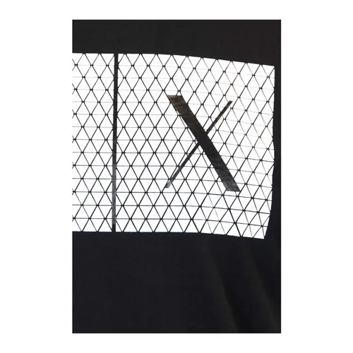 Boxy Graphic Tee - Armani Exchange - Modalova