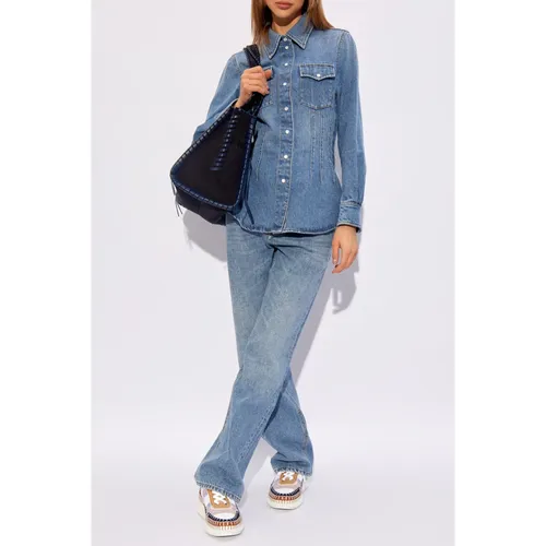 Denim Shirt - Chloé - Modalova