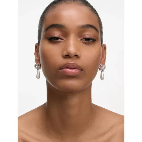 Pearl Drop Earrings - Self Portrait - Modalova