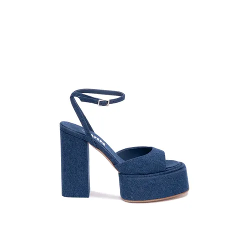 Blue Heeled Sandals - 3Juin - Modalova