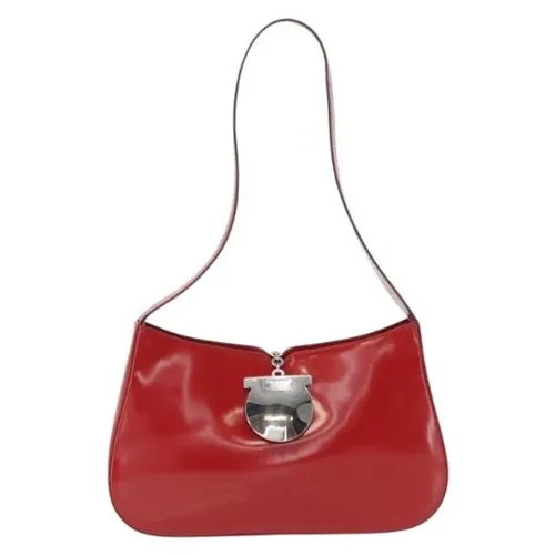 Pre-owned Leather Shoulder Bag - Salvatore Ferragamo Pre-owned - Modalova
