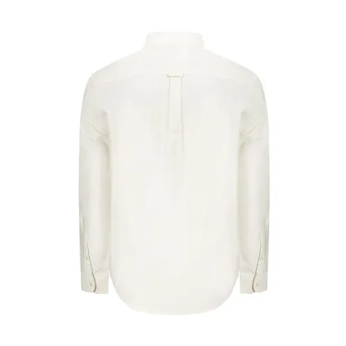White Cotton Men Shirt Classic Style - Tommy Hilfiger - Modalova