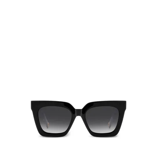 S Clip Eyeglasses - Carolina Herrera - Modalova