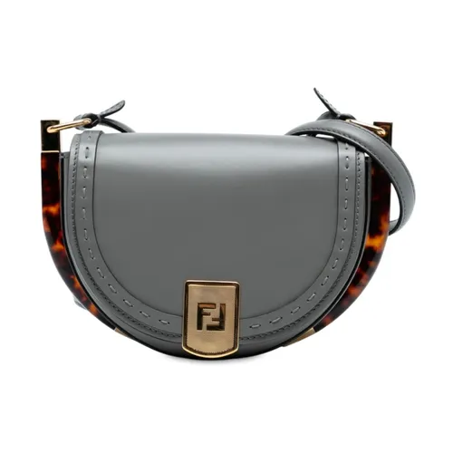 Bolso de mano Pre-owned Saddle de cuero - Fendi Vintage - Modalova