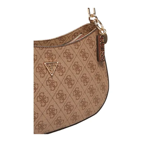 Plain Zip Fastening Bag with Multiple Pockets - Guess - Modalova