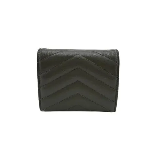 Pre-owned Leather Wallet - Saint Laurent Vintage - Modalova