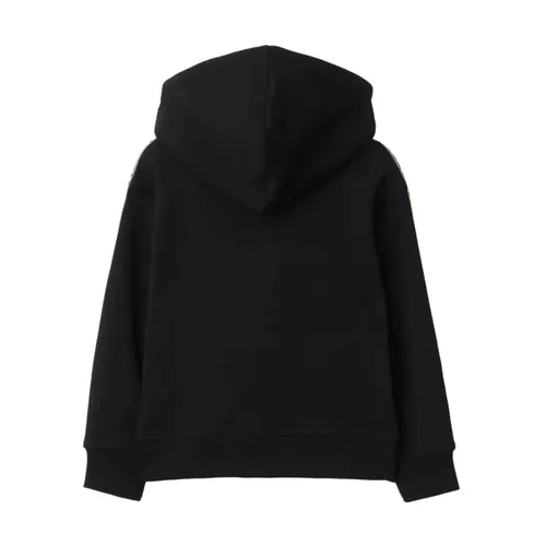 Kb5 Clyde Check Tape Zip-Up Hoodie - Burberry - Modalova