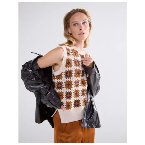 Retro Crochet Sleeveless Top - Summum Woman - Modalova