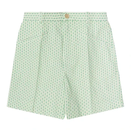 Striped Bermuda Shorts - Gucci - Modalova