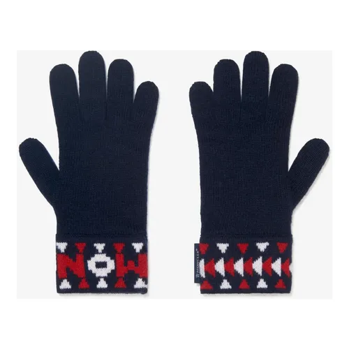 Wool Knitted Gloves - Moncler - Modalova