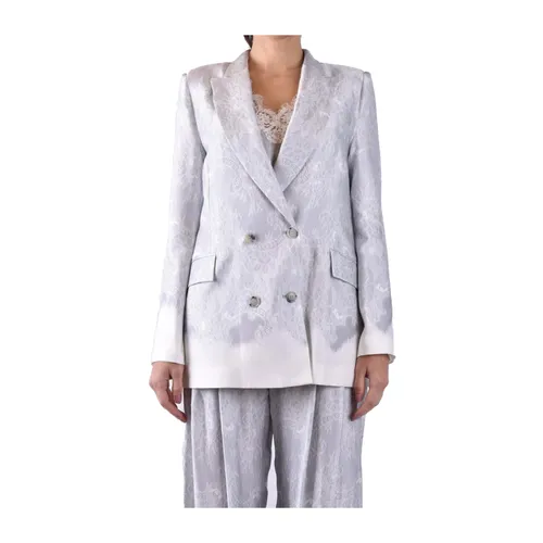 Single-Breasted Blazer - Ermanno Scervino - Modalova
