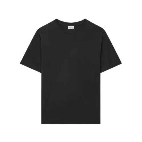 Basic Black T-Shirt - Dries Van Noten - Modalova