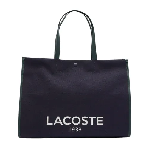 Heritage Canvas Tote Bag - Lacoste - Modalova