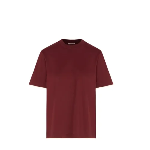 Cotton Trim T Shirt - Moncler - Modalova