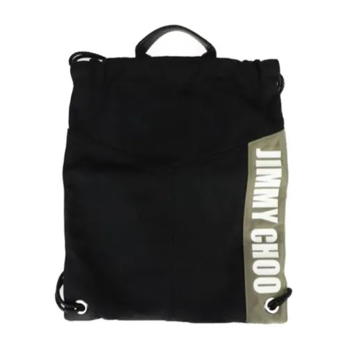 Pre-owned Canvas backpacks - Jimmy Choo Pre-owned - Modalova