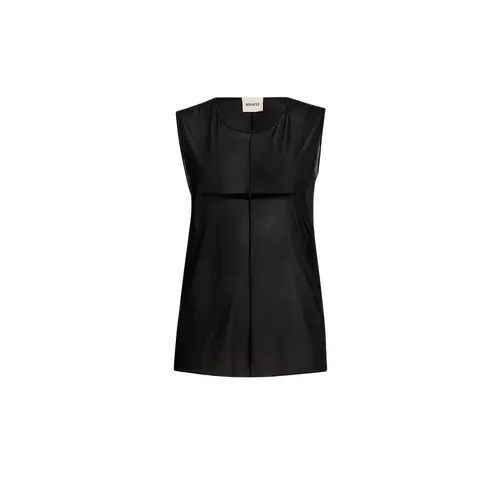 Ribbed Sleeveless Top - Khaite - Modalova