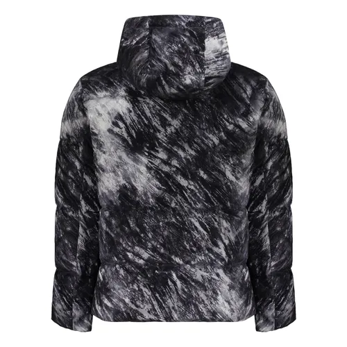 Down Jacket with Hood and Zip - Herno - Modalova