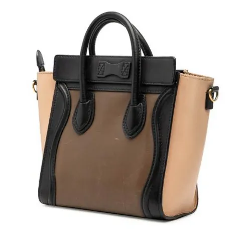Pre-owned Leather Mini Bag - Celine Vintage - Modalova