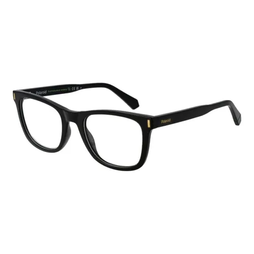 Black Unisex Optical Frames Rectangle Style - Polaroid - Modalova