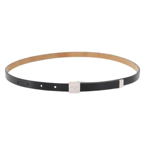 Pre-owned Vintage Leather Belt - Louis Vuitton Vintage - Modalova
