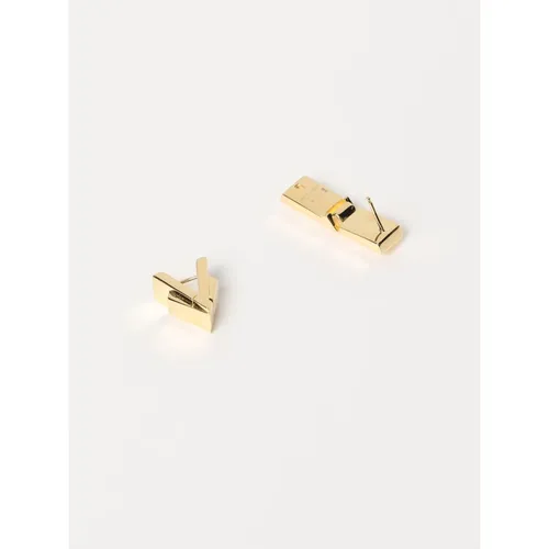 Geometric VShaped Earrings - Bottega Veneta - Modalova
