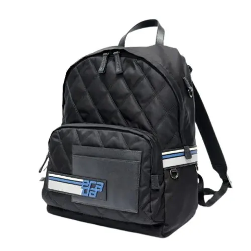 Pre-owned Leather Backpack - Prada Vintage - Modalova