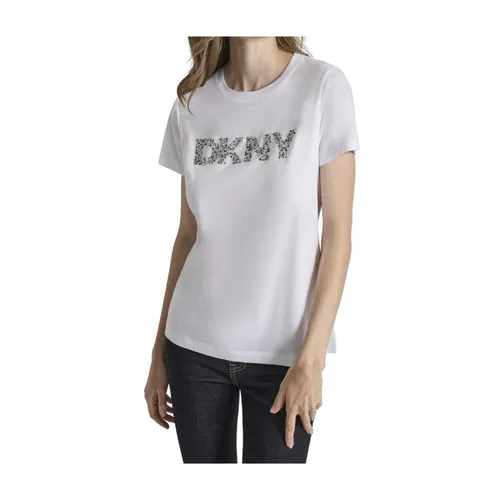 Satin T-Shirt - Dkny - Modalova