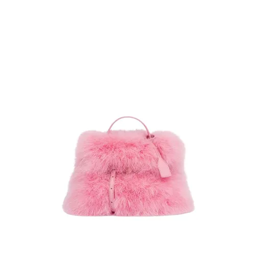 Small Feather Handbag - Moschino - Modalova