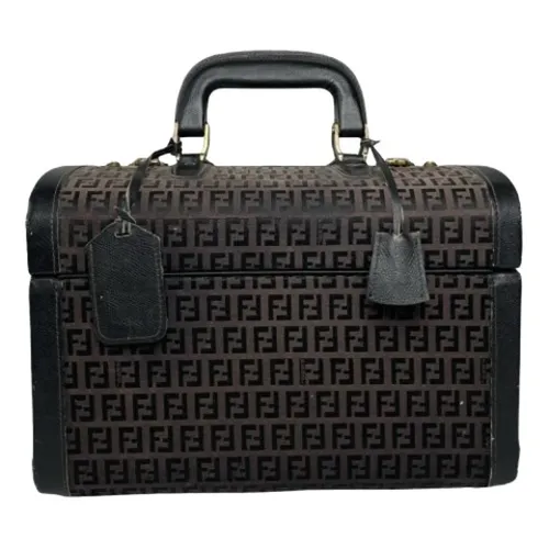 Pre-owned Canvas Handbag - Fendi Vintage - Modalova