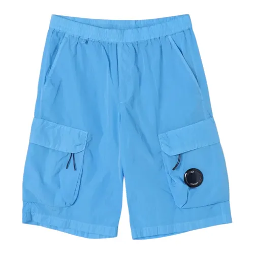 Sky Blue Bermuda Boy Shorts - C.p. Company - Modalova